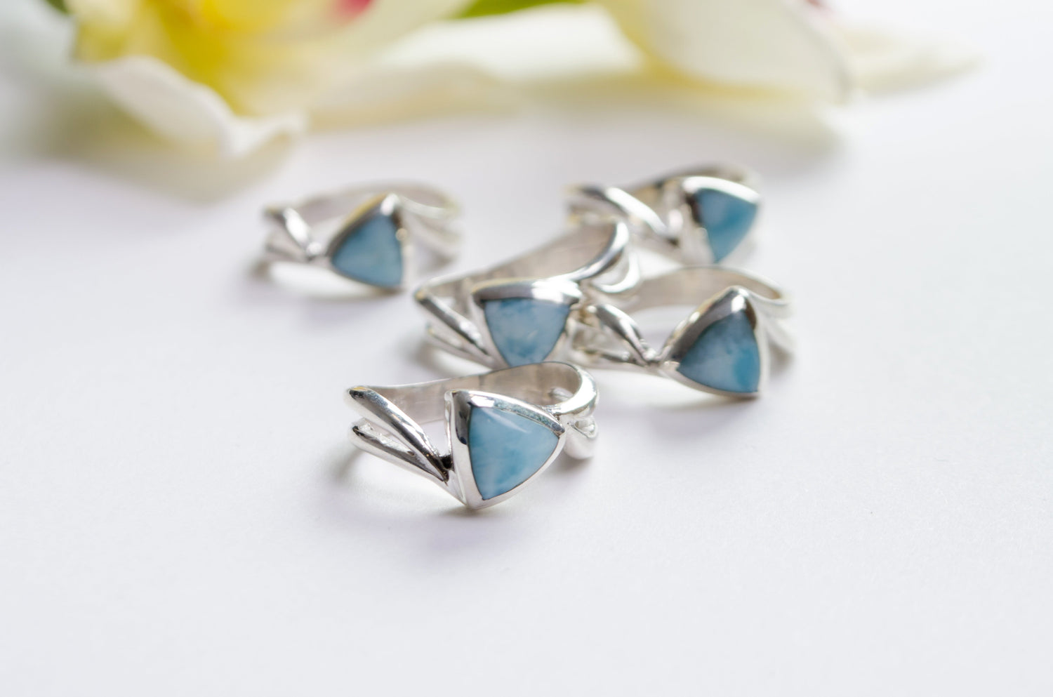 Larimar Rings