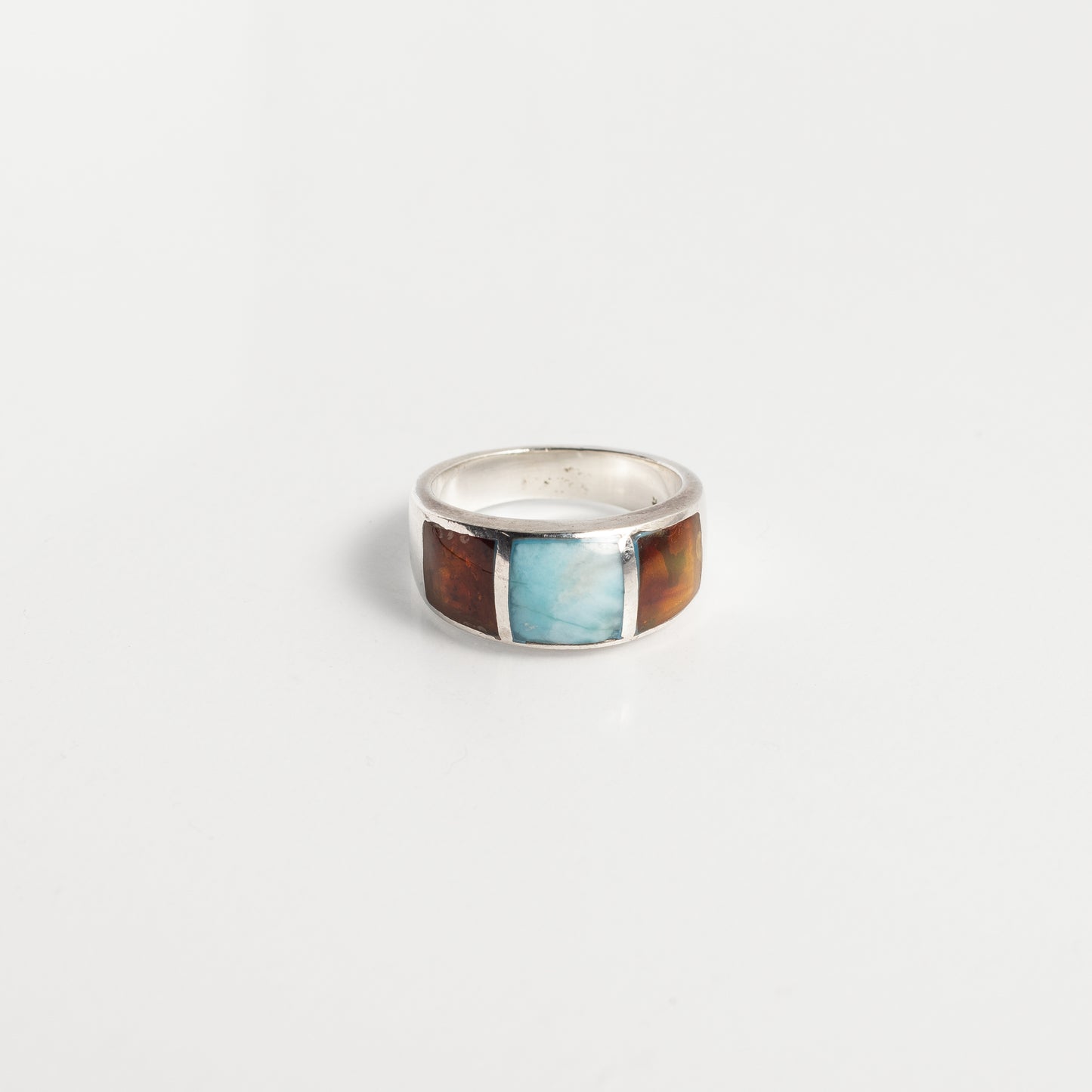 Puertas Abierta, Larimar x Amber Ring