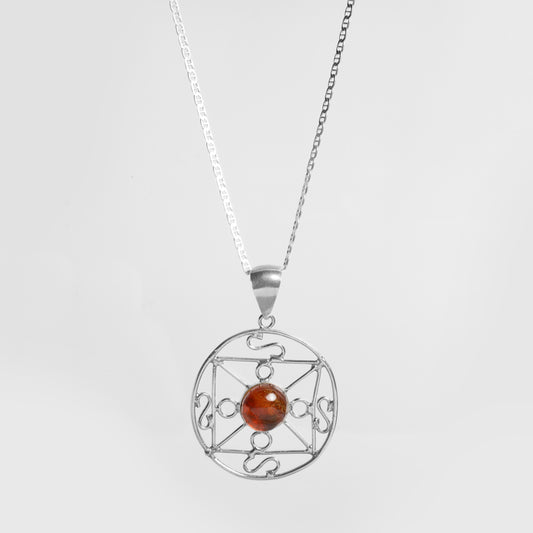 Orb Amber Pendant