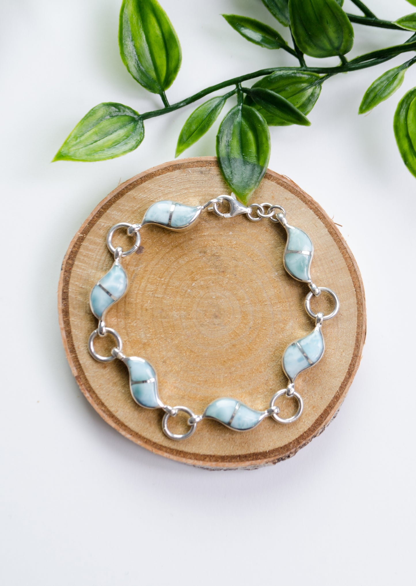 Clear Waves Bracelet